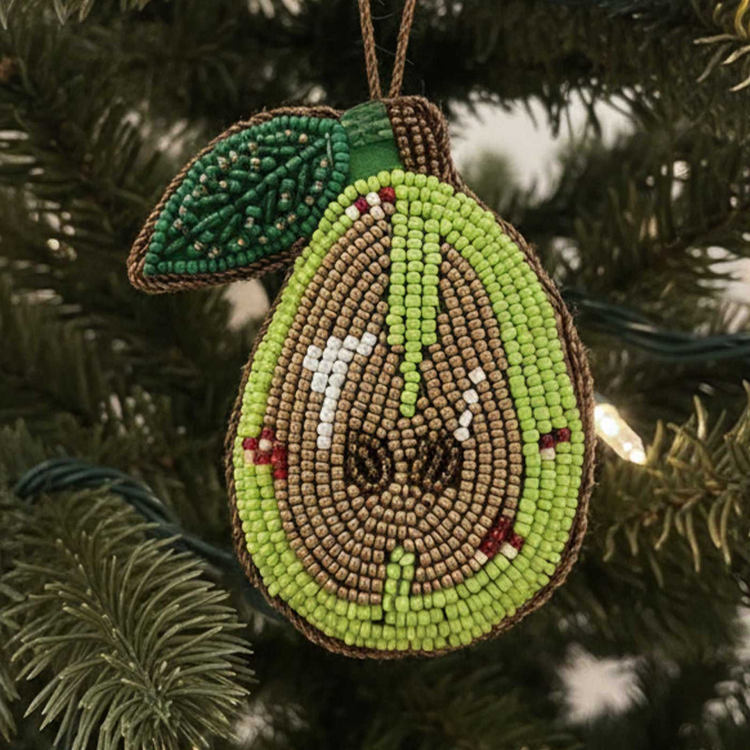 Pear Beaded Premium Zardozi Ornament