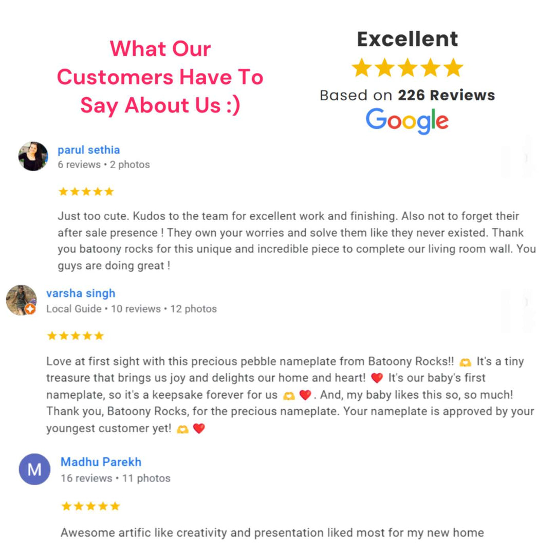 Personalized Hand-Painted Pebble Art Love For Pet Mom Wooden Decorative Plaque