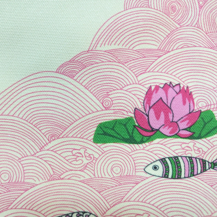 16 Inch | Printed Flamingo Habitat Cushion Cover
