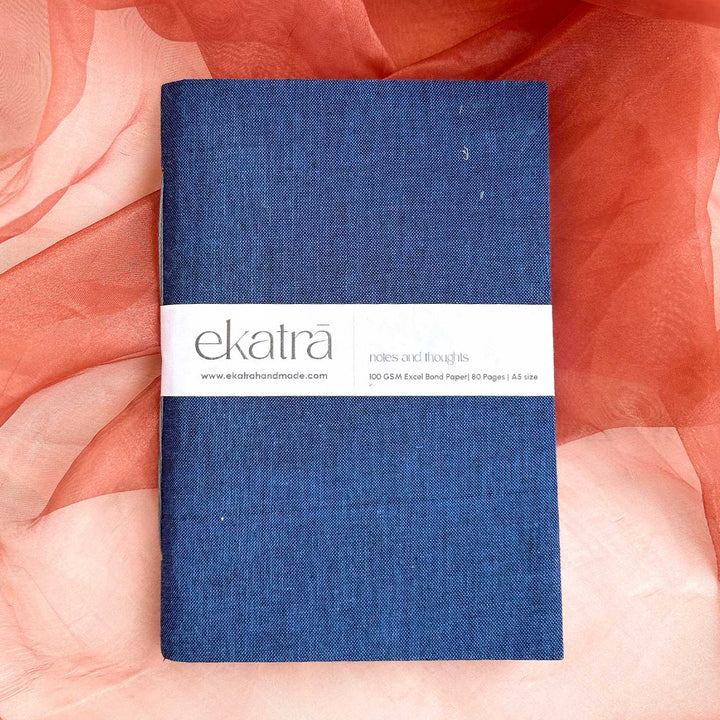 Solid Blue A5 Journal