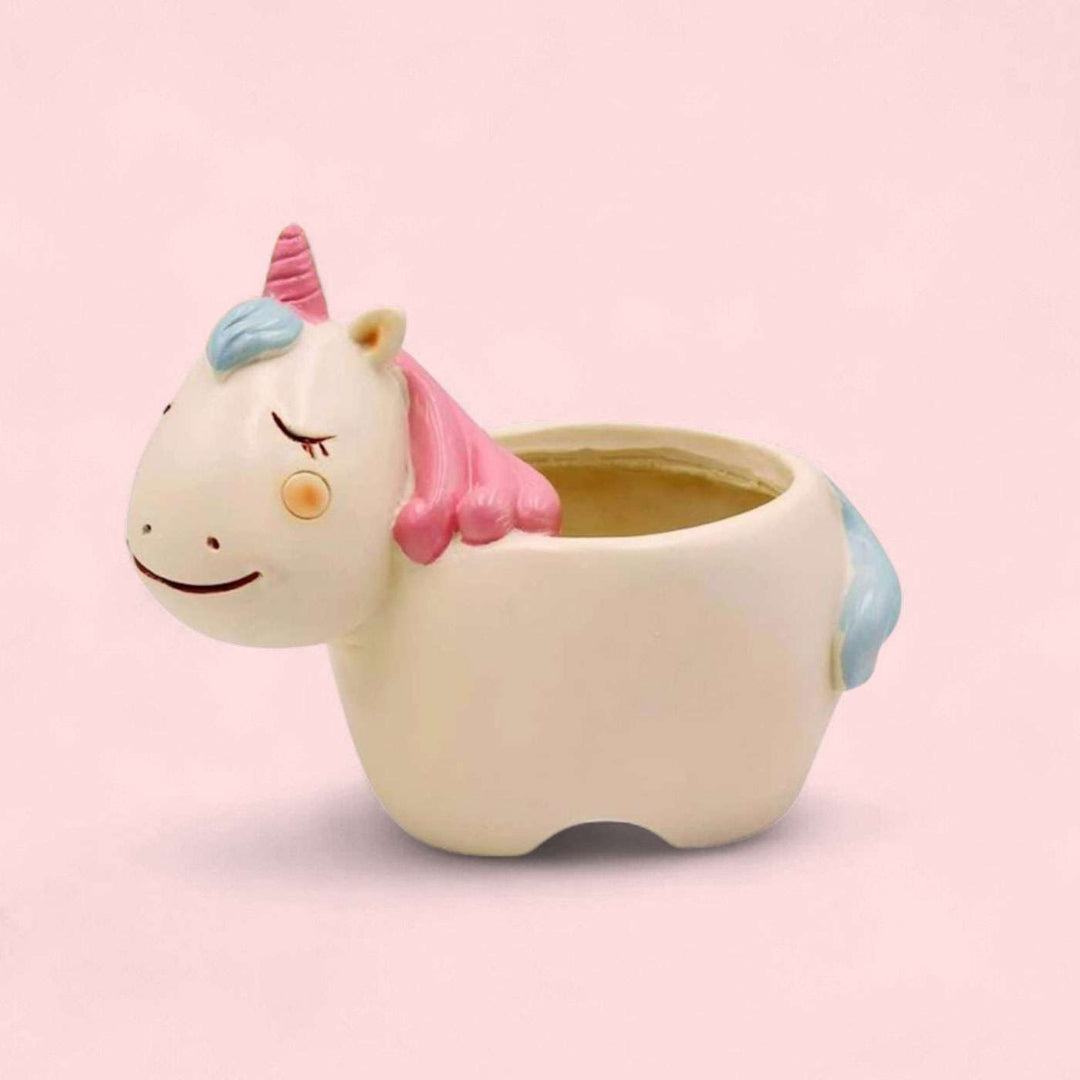 Paint Your Own Unicorn Theme Ceramic Planter DIY Kit