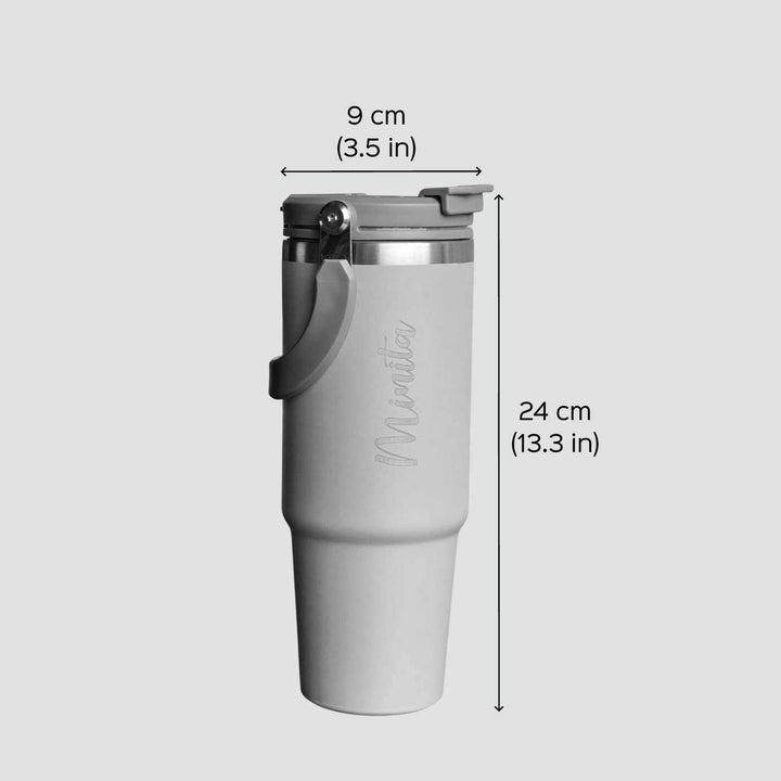 Personalized Stainless Steel Tumbler with Lid | 900ml