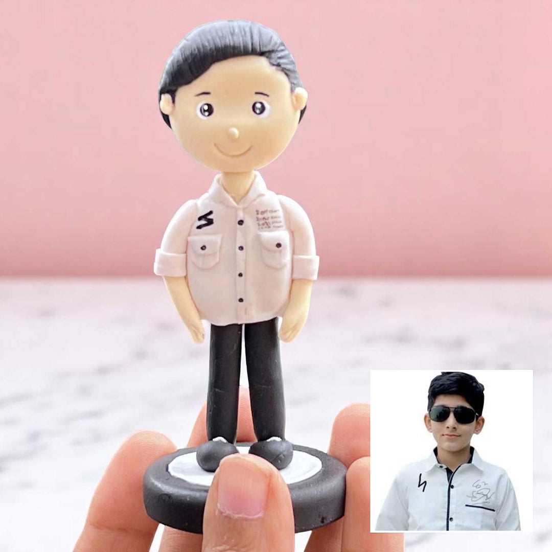 Photo Personalized Miniature Clay Dolls