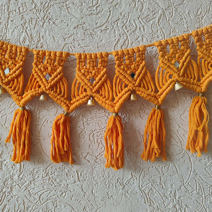40 In | Handmade Macrame Samriddhi Design Cotton Toran