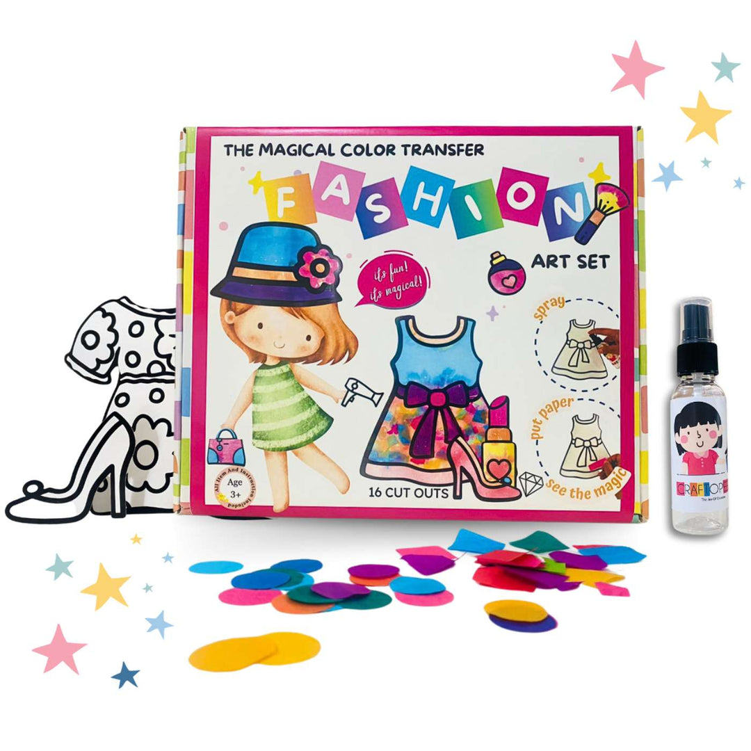 Magical Color Transfer Fashion Theme DIY Kit