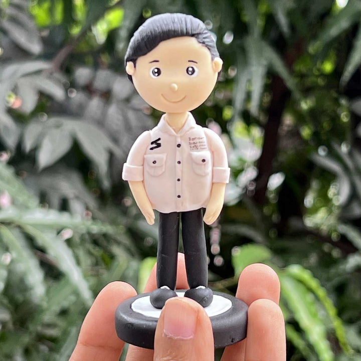 Photo Personalized Miniature Clay Dolls