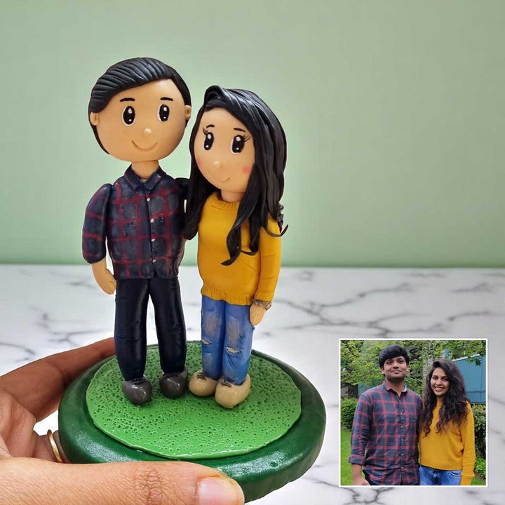 Photo Personalized Miniature Clay Dolls