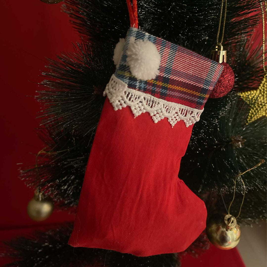 Handmade Winter Wonderland Christmas Hamper | Includes Diary, Mug, Hot Chocolate, Snowman, Hanging Sock, Hangings And Box