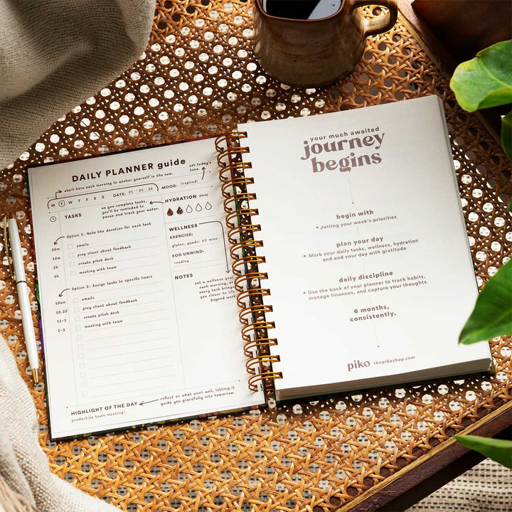 Cozy Room Daily Planner | A5 Size | 230 Pages