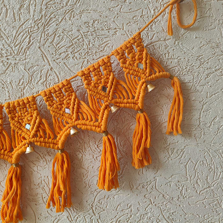 40 In | Handmade Macrame Samriddhi Design Cotton Toran