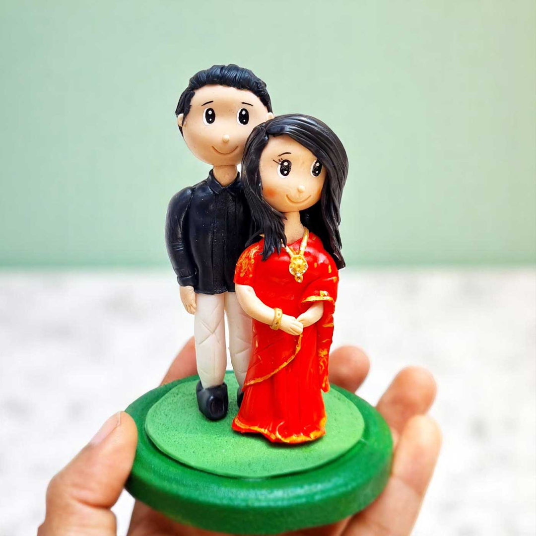 Photo Personalized Miniature Clay Dolls