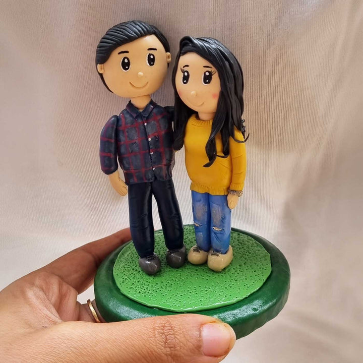 Photo Personalized Miniature Clay Dolls