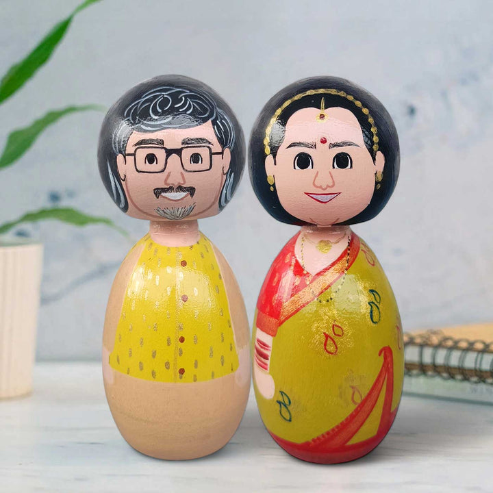 Photo Personalized Wooden Peggy Doll
