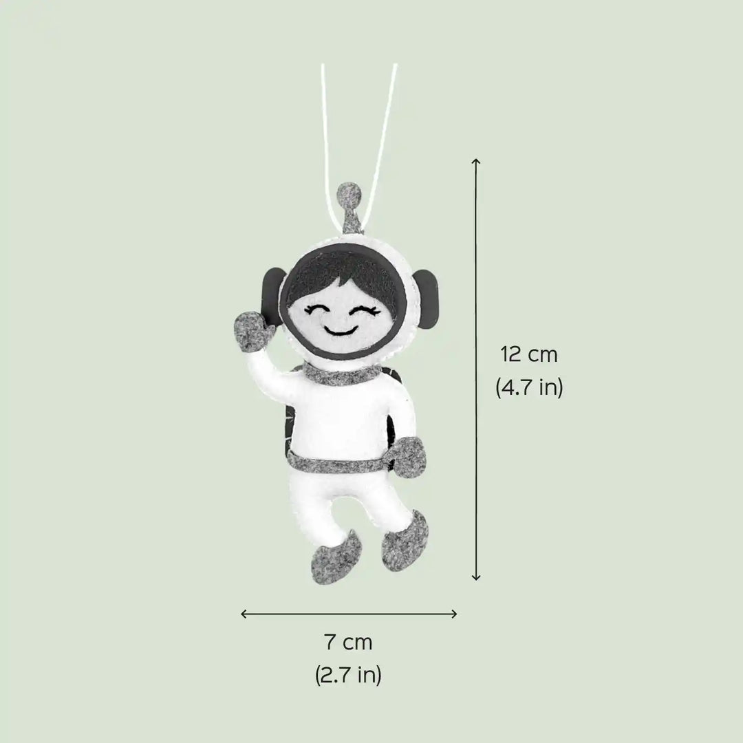 Handmade Astronaut Doll Felt Hanging For Kids