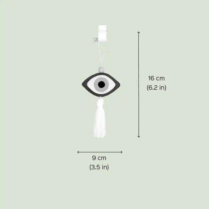 Handmade Evil Eye Felt Hanging For Kids