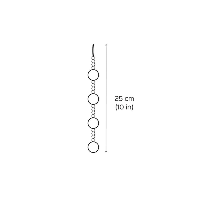 2 Pc | Handmade Lippan Wooden Hanging