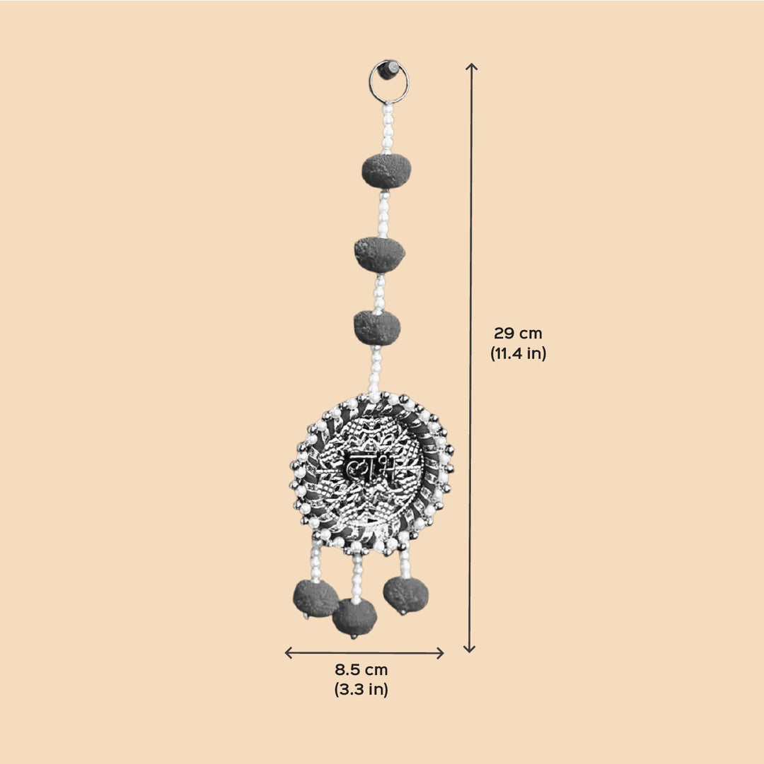 Handmade Tejasvi Shubh Labh Metal Hanging