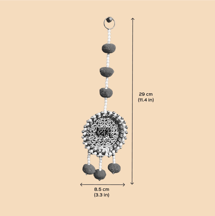 Handmade Tejasvi Shubh Labh Metal Hanging