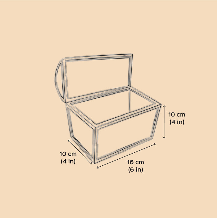 Handmade Gul Small Sandook Paper Gift Box