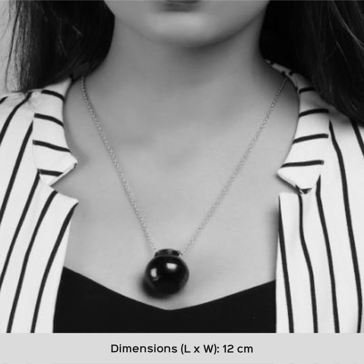 Contemporary Kalash Design Necklace | 22K Gold Plated