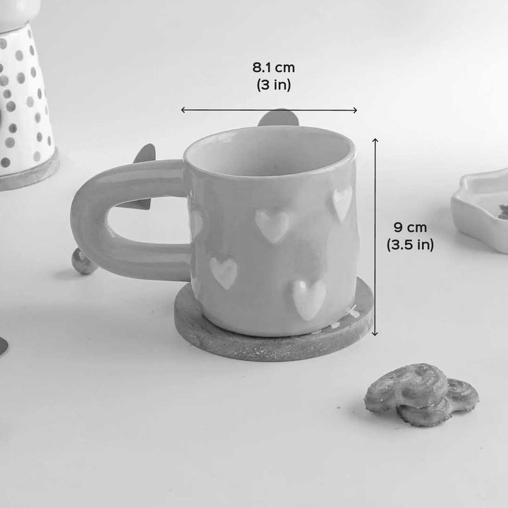 Handmade Cozy Love Ceramic Mug
