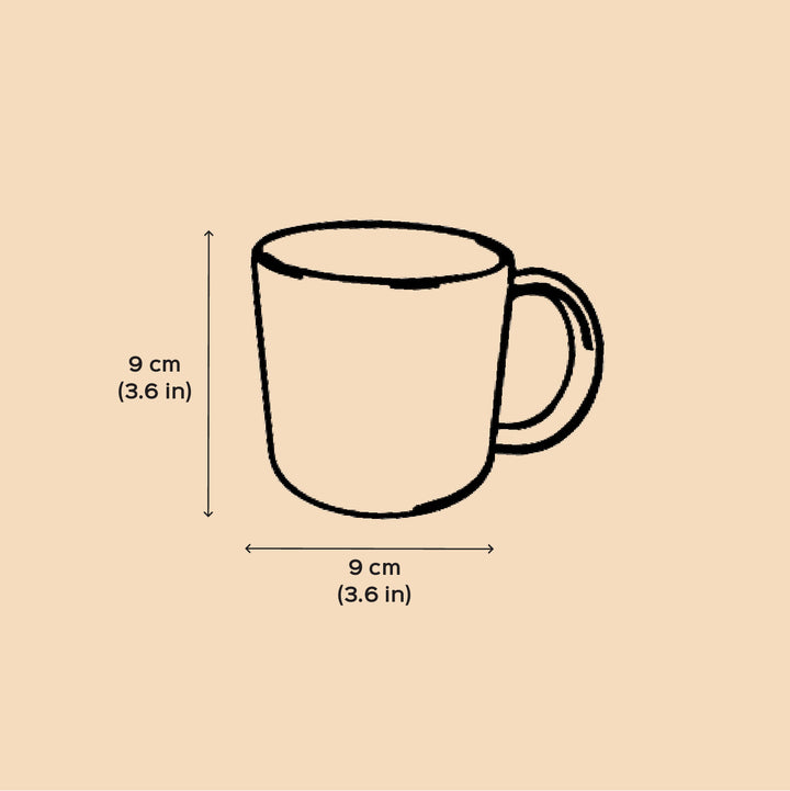 Handmade Ilana Design Ceramic Mug