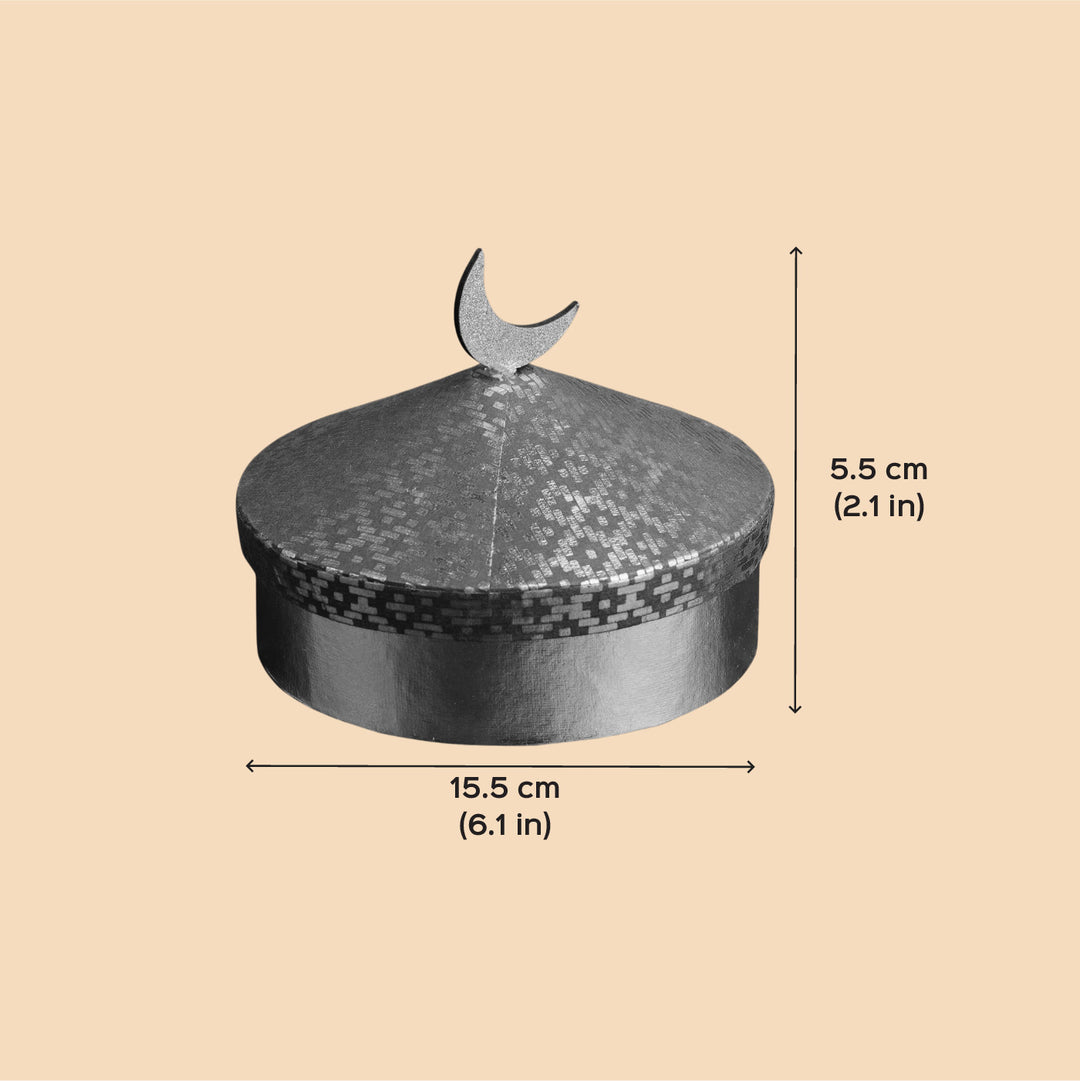 Handmade Chand Round Shape Paper Gift Box