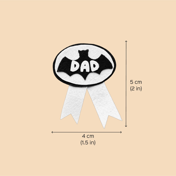 Handmade Batman Theme Felt Party Decor