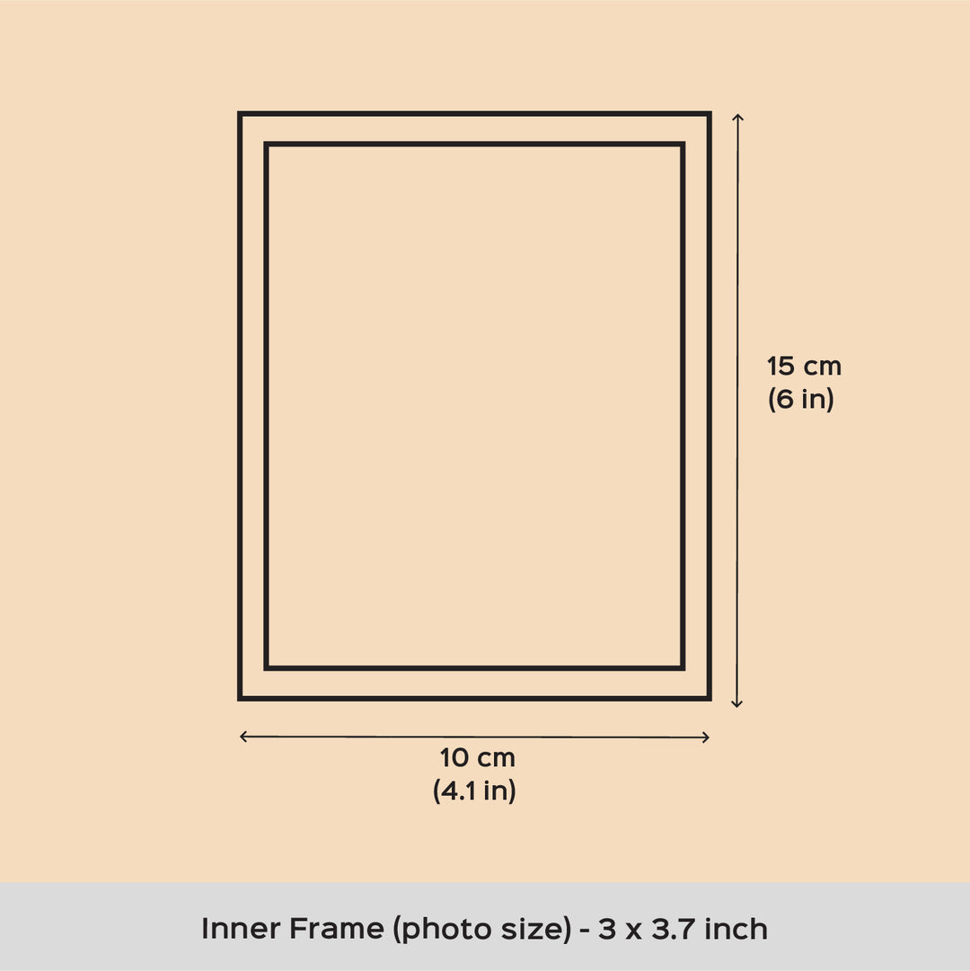 Personalized Photo Grid Frame For Couples