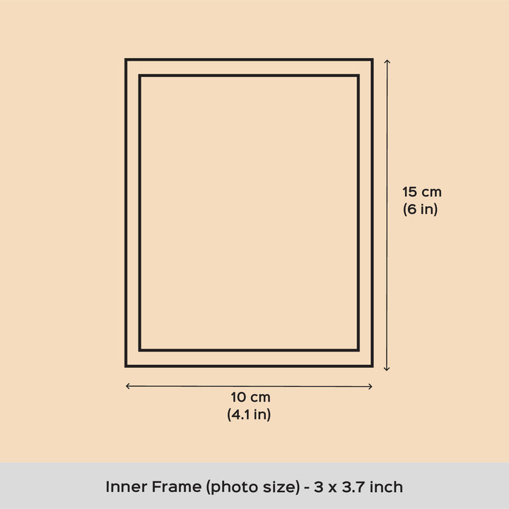Personalized Photo Grid Frame For Couples