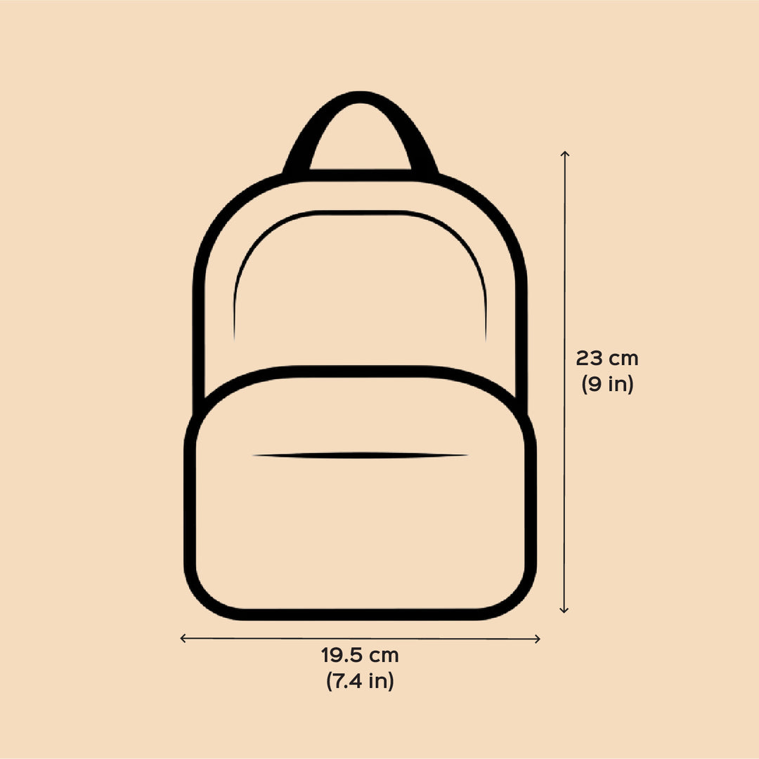 Personalized Handmade Embroidered Black And White Stripes Jacquard Backpack