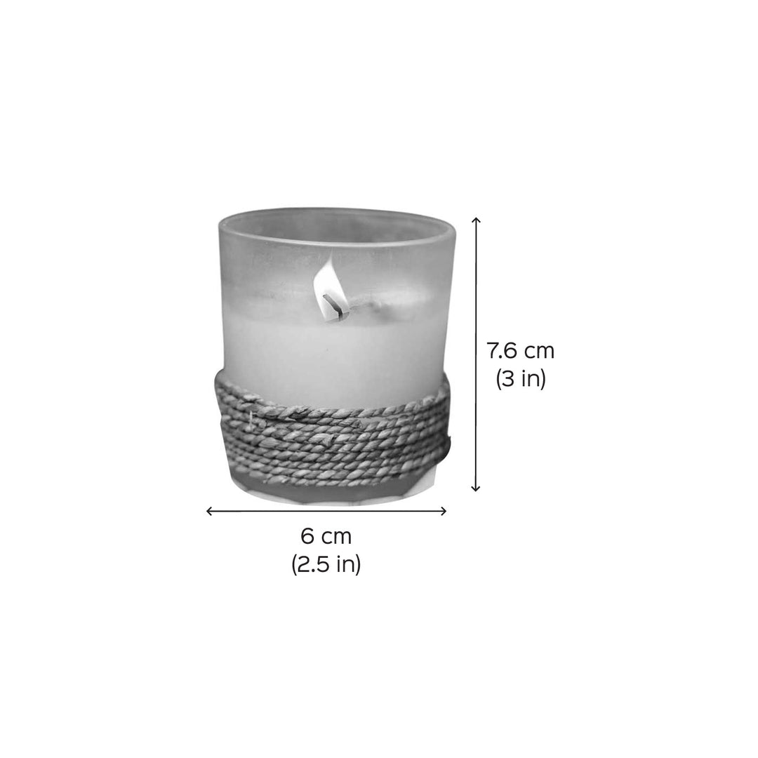 Handmade Srigandha Aromatic Wax Candle
