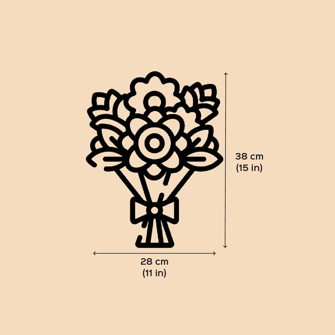 Handmade Ecofriendly Corn Husk Daisy Flower Bouquet