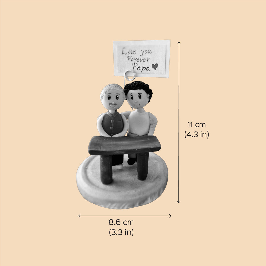 Photo Personalized Miniature Clay Dolls