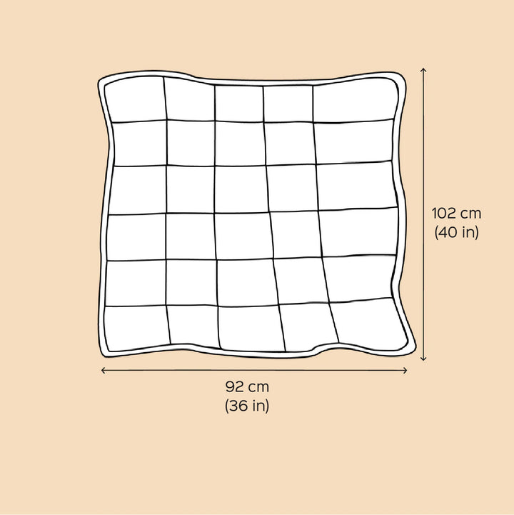 Personalized Rainbow Theme Cotton Quilt For Kids