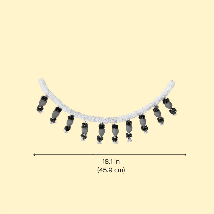 46 In | Handmade Lotus Bud & Jasmine Toran