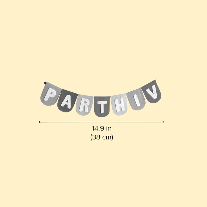 Personalized Multicolor Felt Kids Bunting