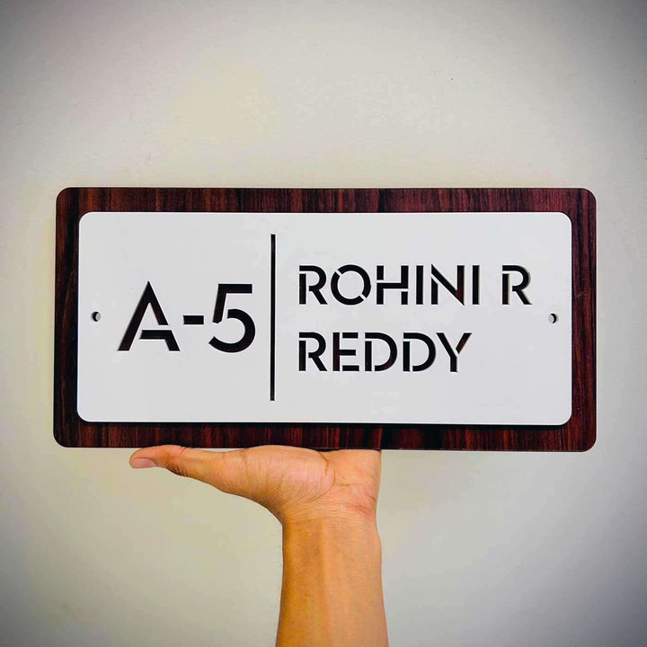 Personalized Rectangle Acrylic Name Plate