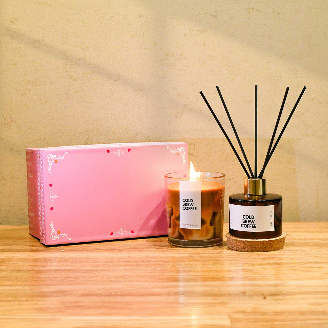Handmade Cold Brew Candle & Diffuser Soy Wax Candles | Xmas Gifting Ideas