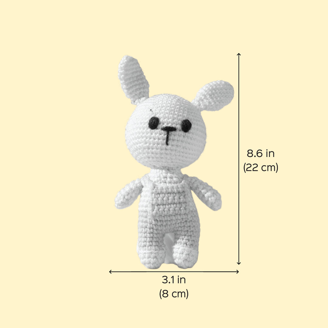 Handmade Crochet Bunny Toy For Kids