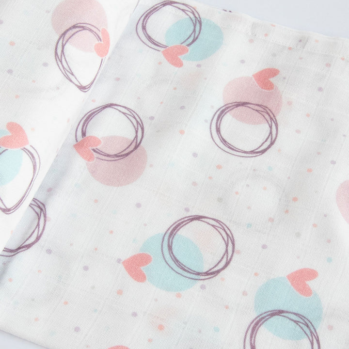Personalized Sky Theme Bib & Burp Set | 0-4 Years