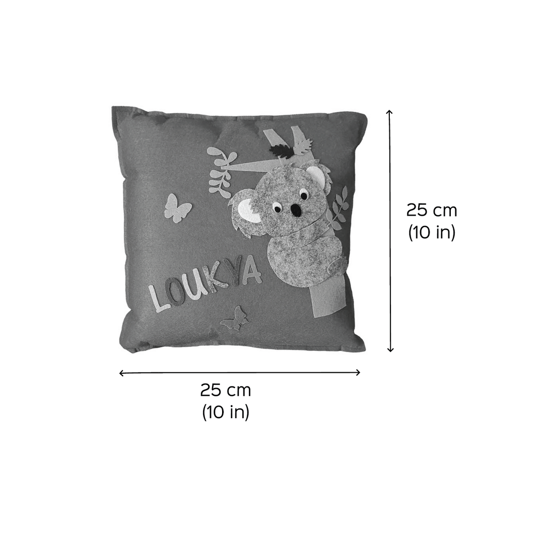 Personalized Handmade Unicorn Theme Felt Kids Pillow