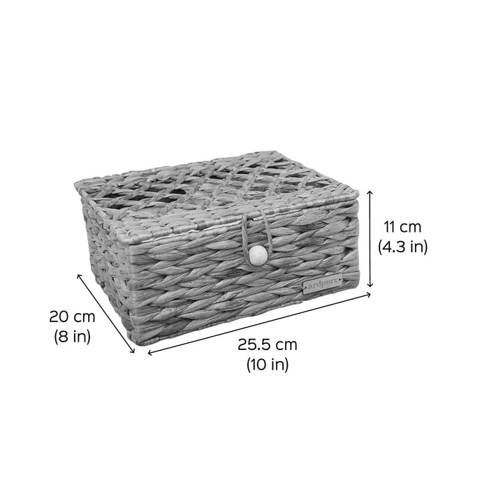 Handmade Kosh Water Hyacinth Storage Box
