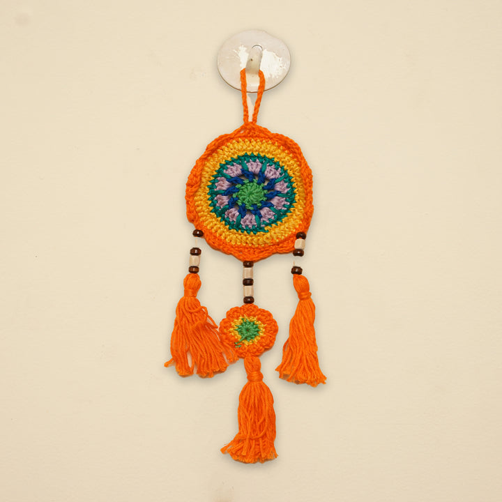 2 Pc | Handmade Svadhisthana Chakra Crochet Hangings