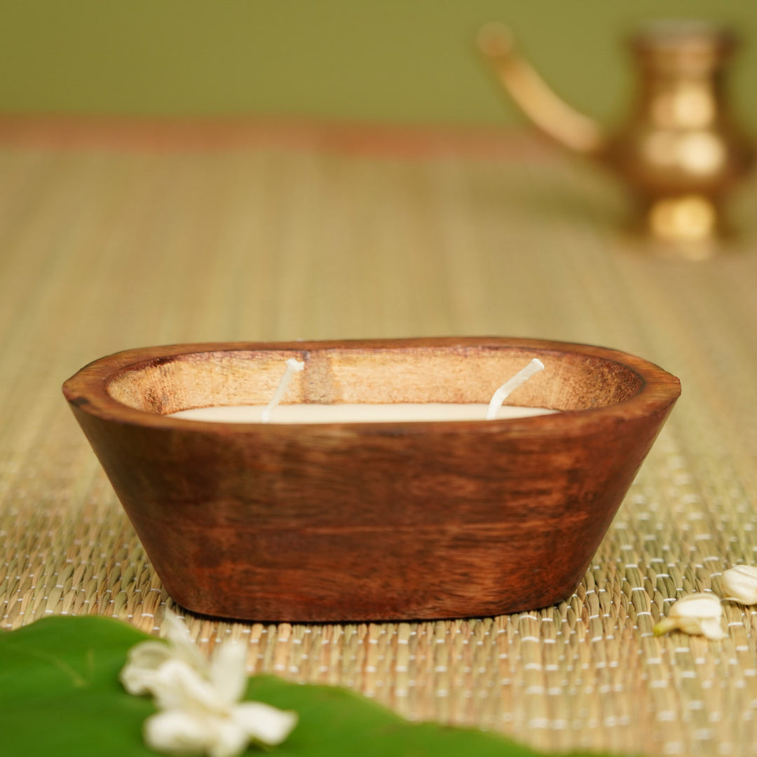 Handmade Boat Shaped Soy Wax Scented Candle