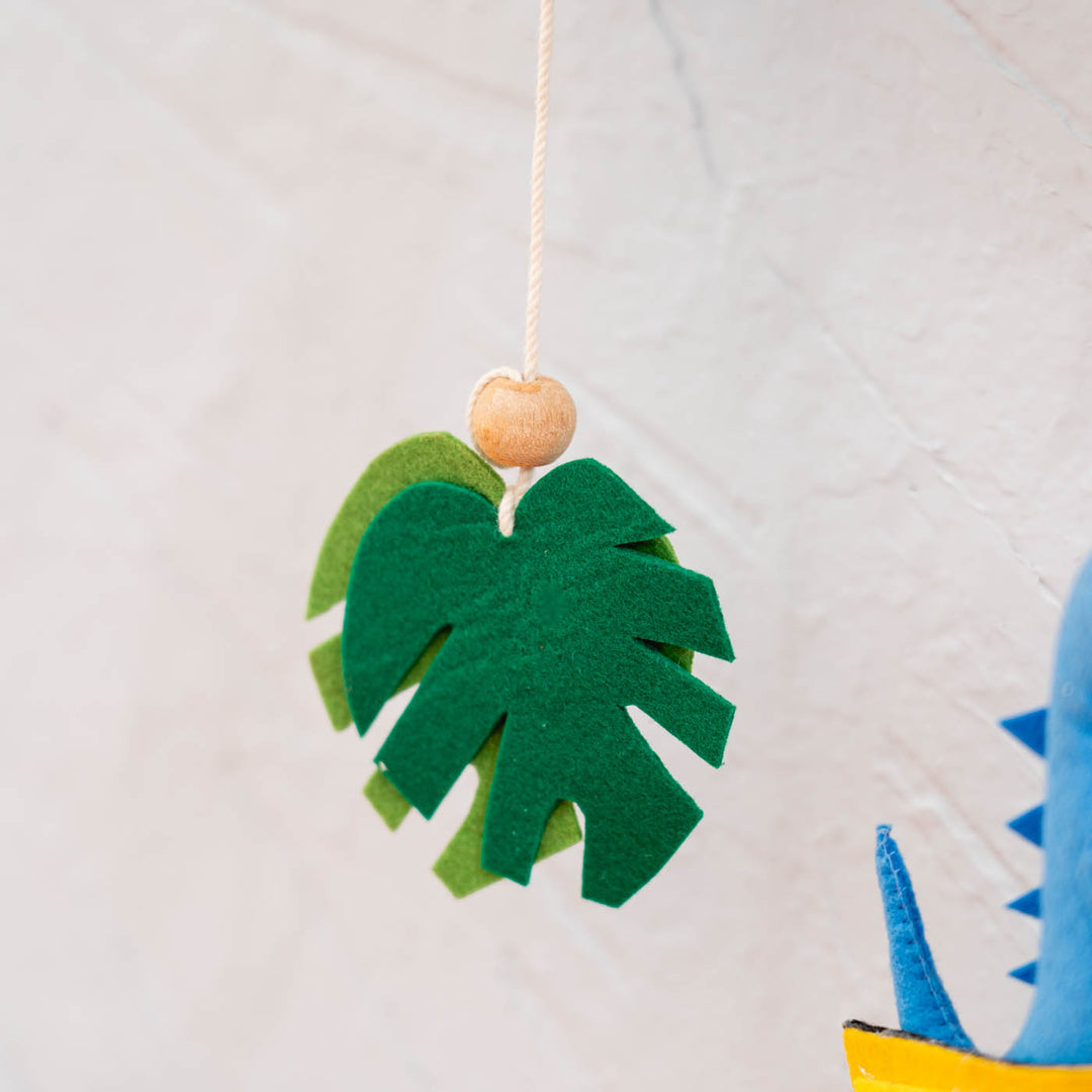 Handcrafted Personalized Cloud Theme Name Plate For Kids 5 - Hanging from String Close-up
