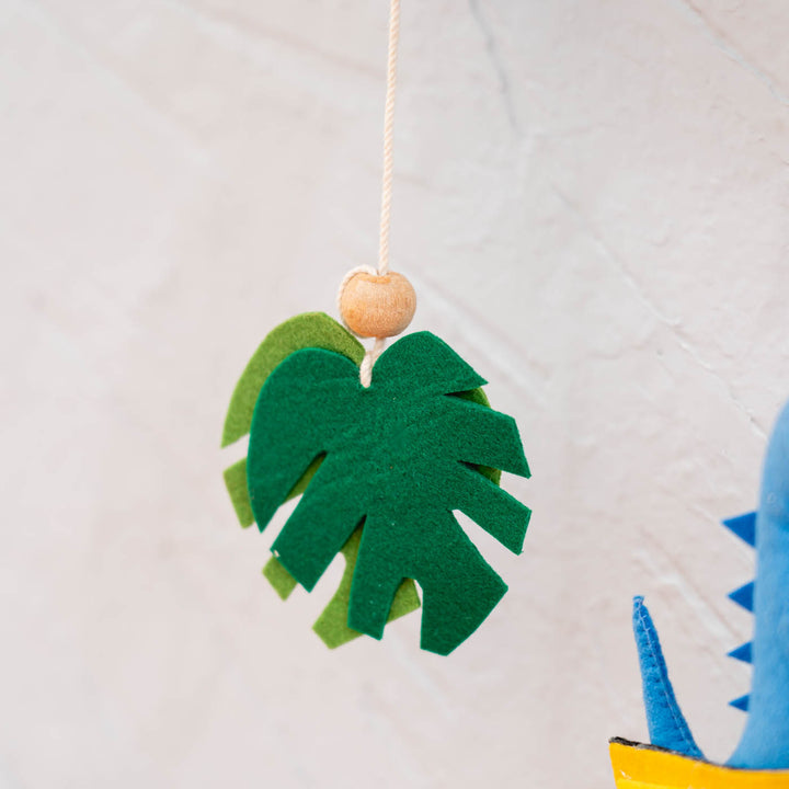 Handcrafted Personalized Cloud Theme Name Plate For Kids 5 - Hanging from String Close-up