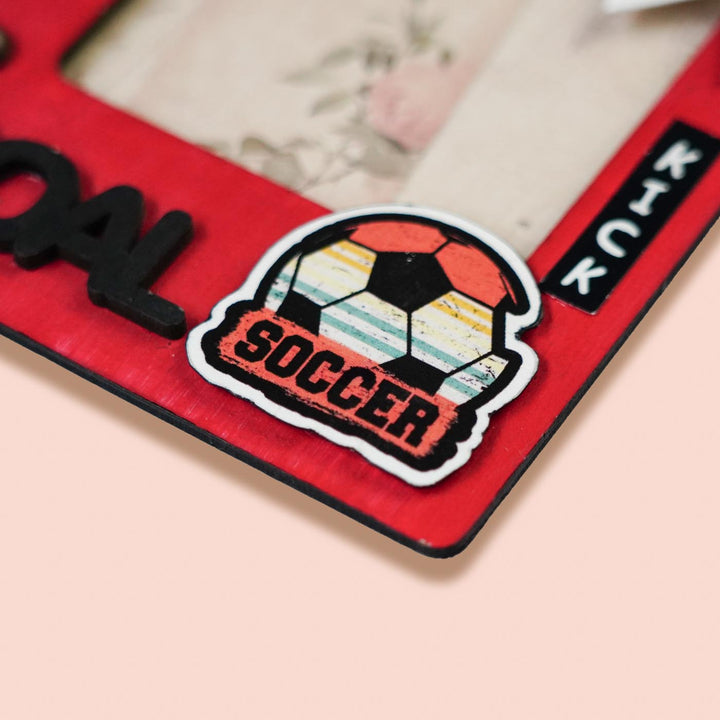Personalized Football Theme Photo Frame