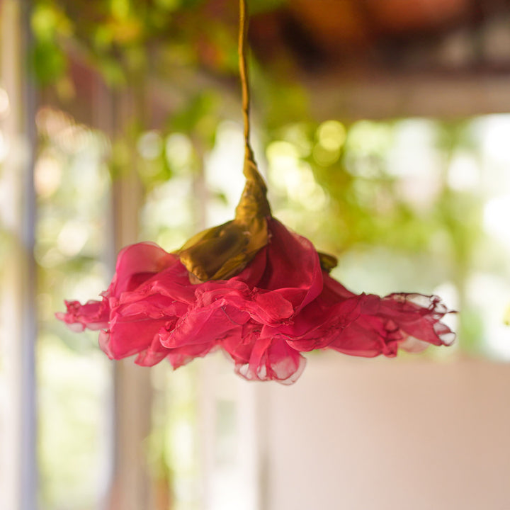 Elegant Organza Flower Lamp | Premium Statement Lighting