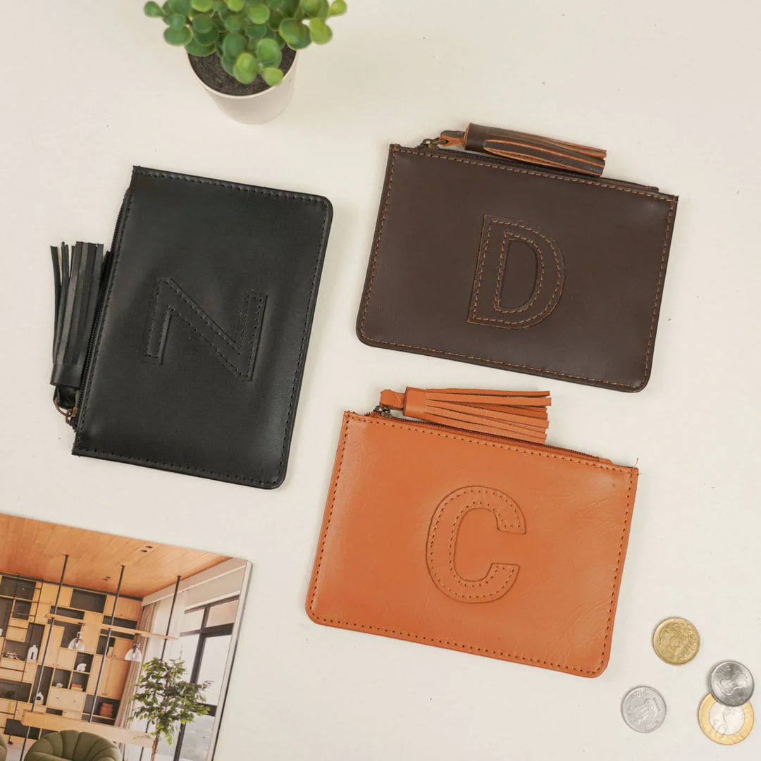 Personalised Green & Pink Monogram Handmade Koodai Tote Bag